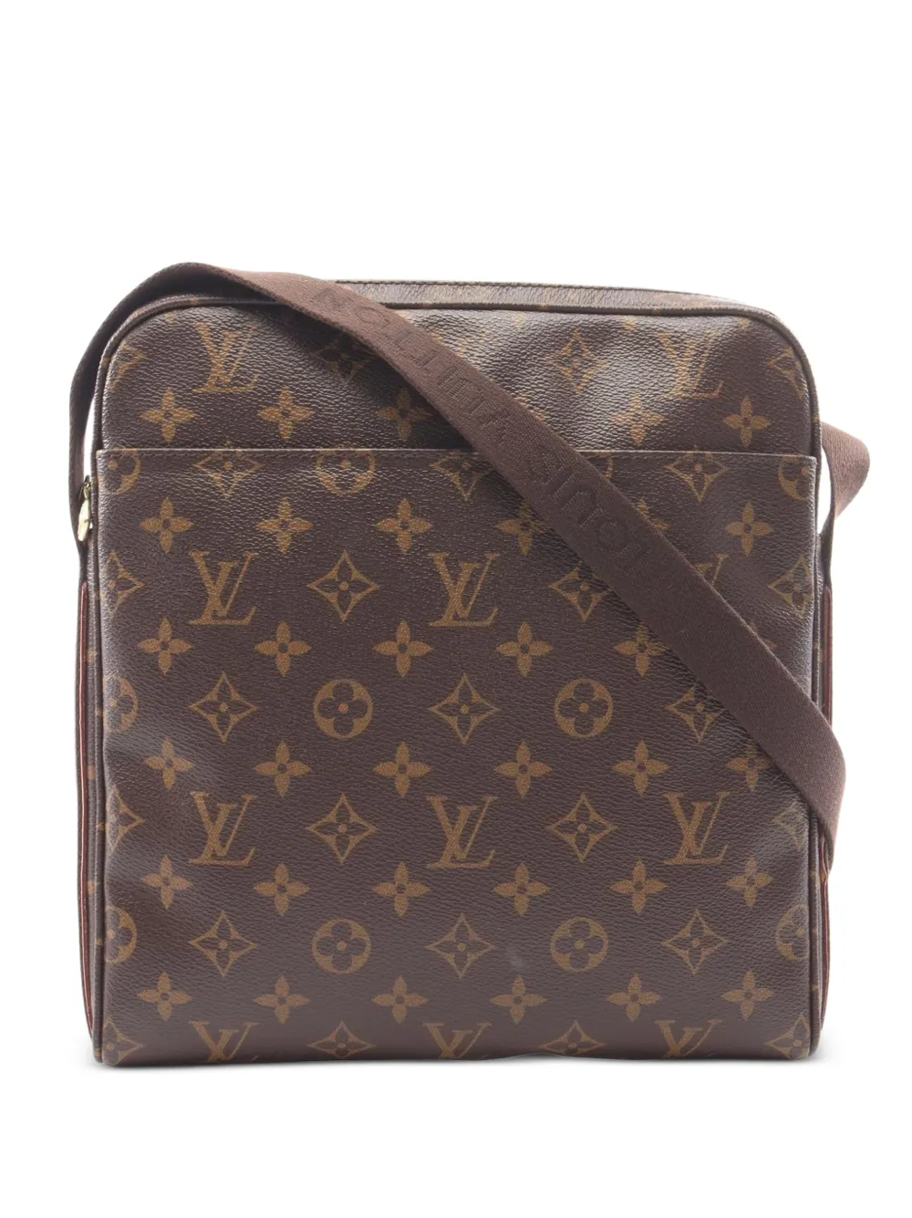 Louis Vuitton Pre-Owned Borsa a spalla Monogram Trotteur Beaubourg 2013 - Marrone