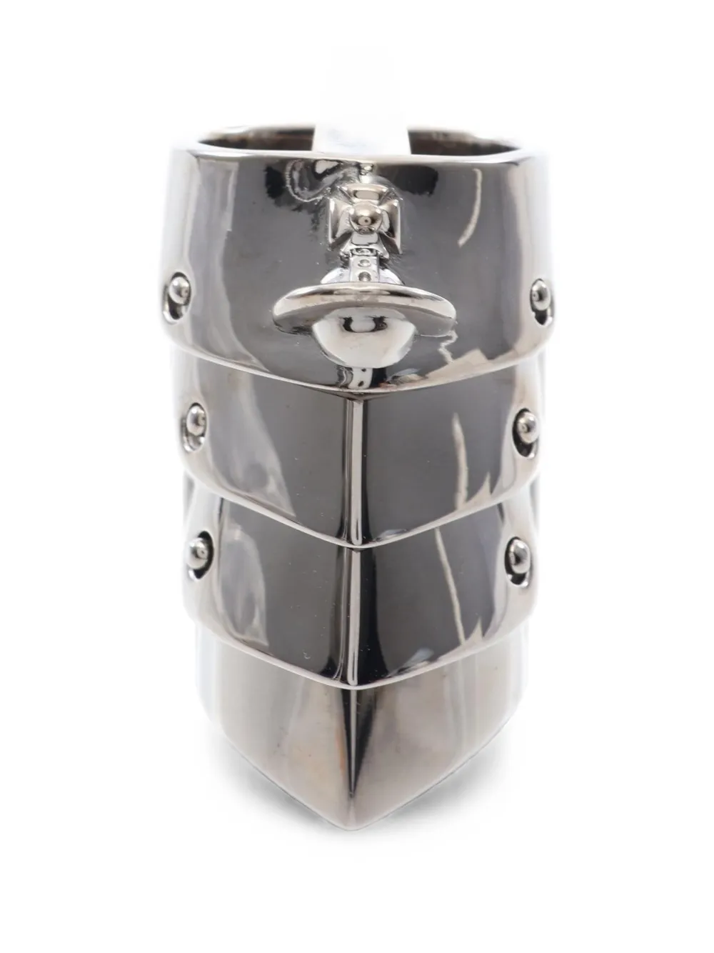 Vivienne Westwood Pre-Owned Armour Orb ring - Argento