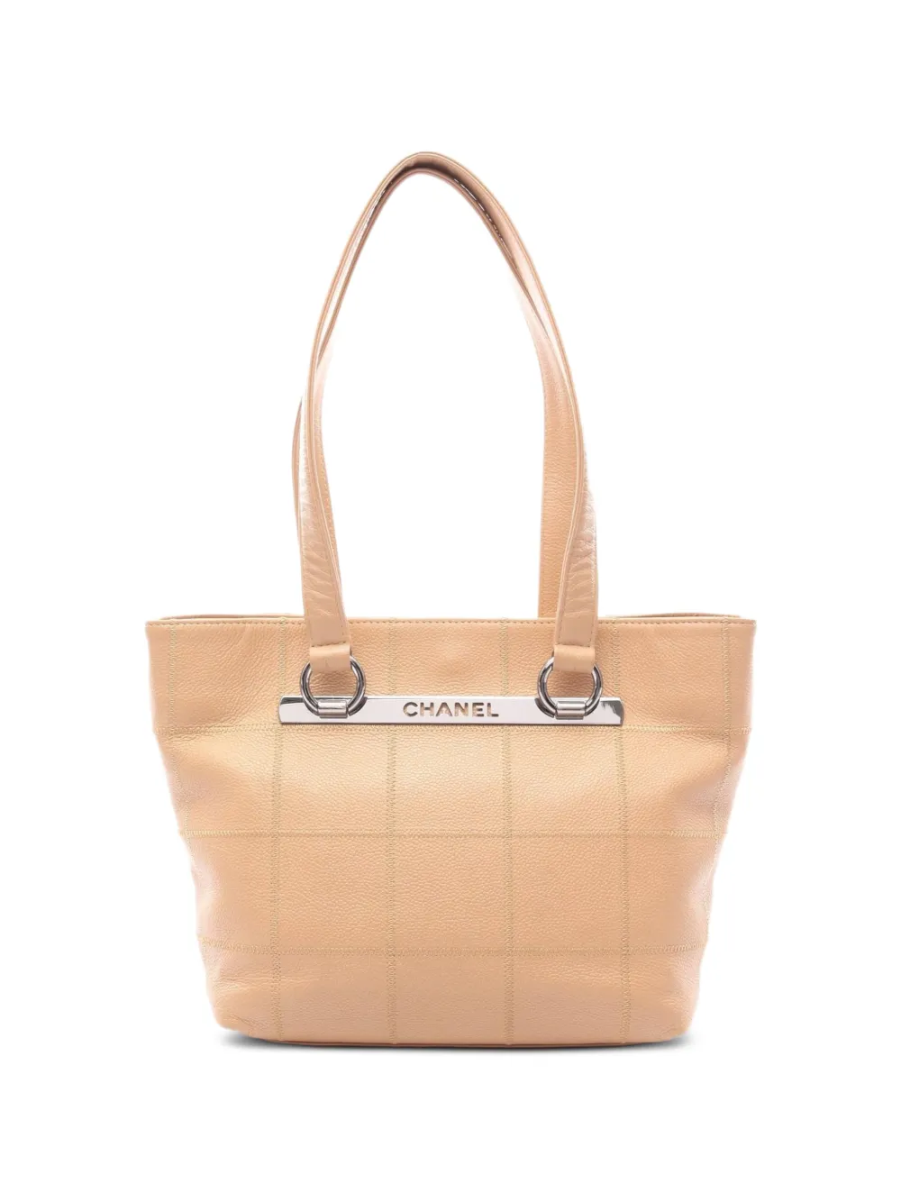 CHANEL Pre-Owned 2005-2006 Chocolate Bar Caviar tote bag - Neutrals