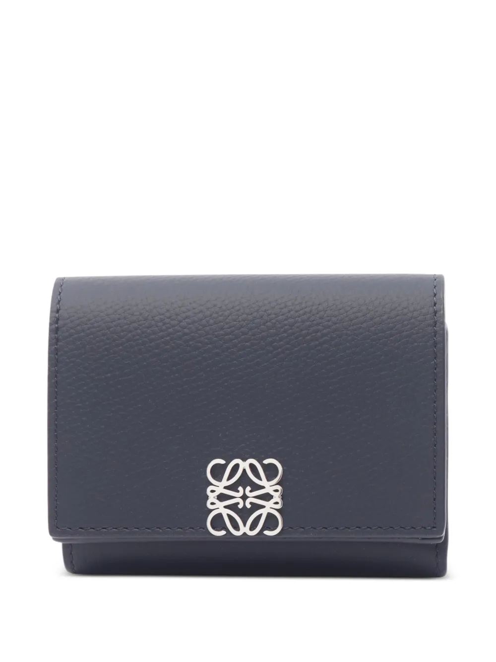 Loewe Pre-Owned 2020s Anagram trifold wallet - Blu