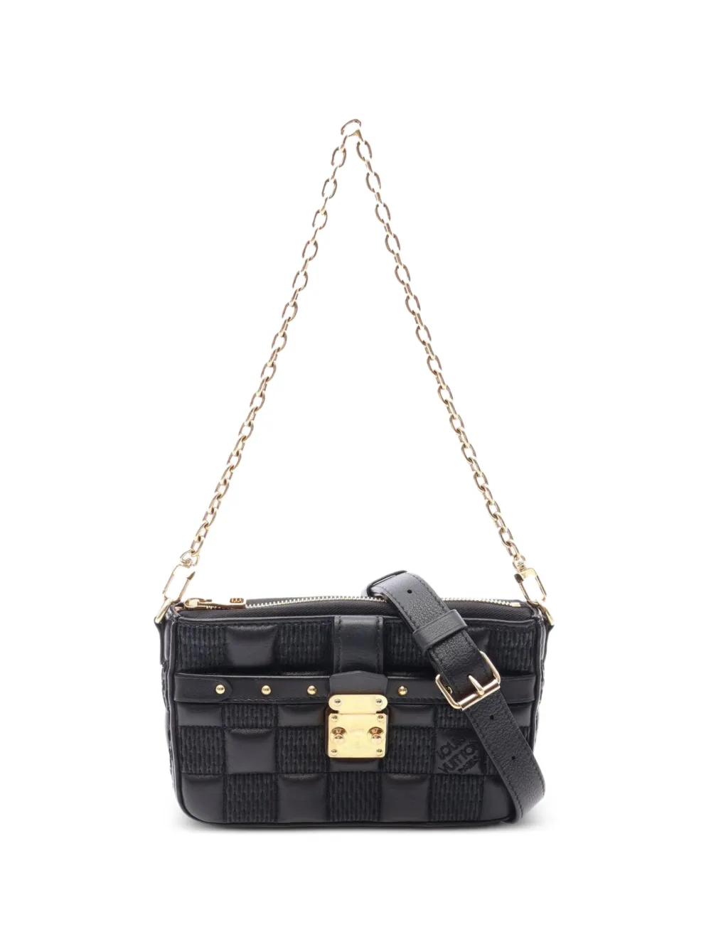 Louis Vuitton Pre-Owned Borsa mini Damier Giant Troca 2021 - Nero