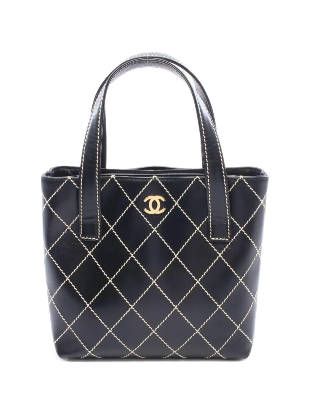 CHANEL Pre-Owned 2002-2003 Wild Stitch tote bag - Nero