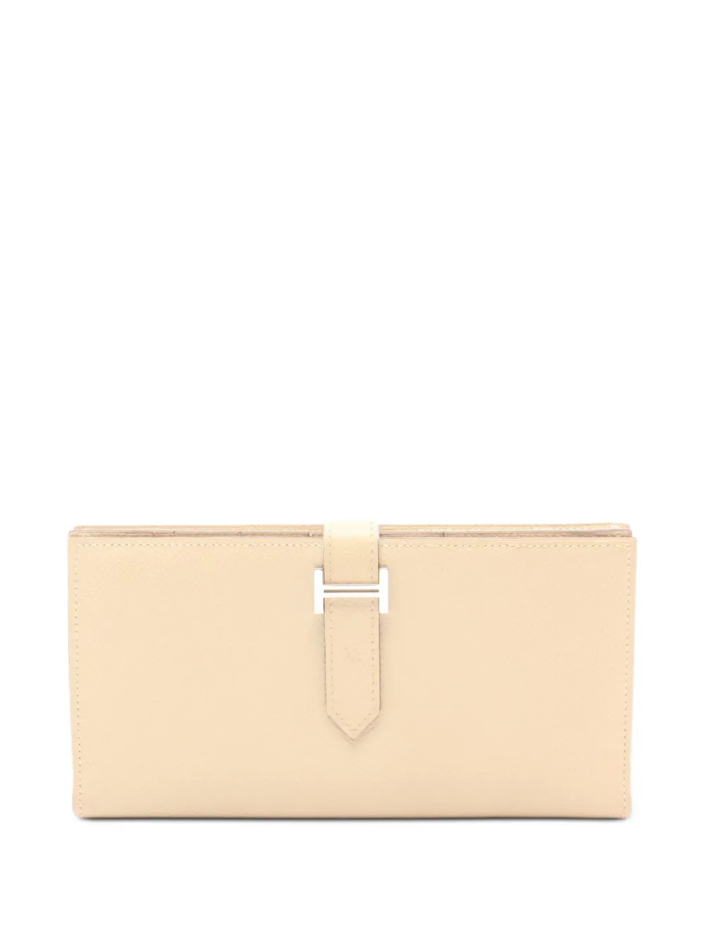 Hermès Pre-Owned 2008 Bearn Soufflé wallet - Toni neutri