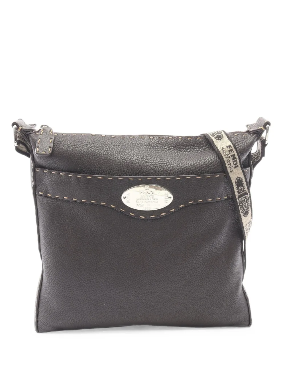 Fendi Pre-Owned 2010s Selleria shoulder bag - Marrone
