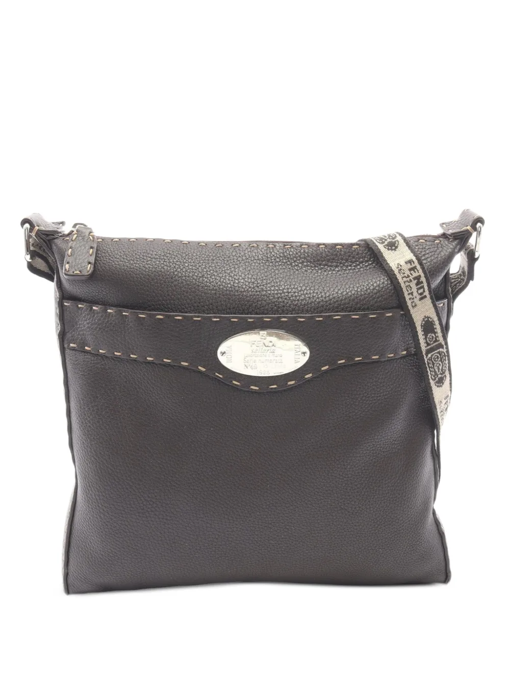 Fendi Pre-Owned 2010s Selleria shoulder bag - Marrone