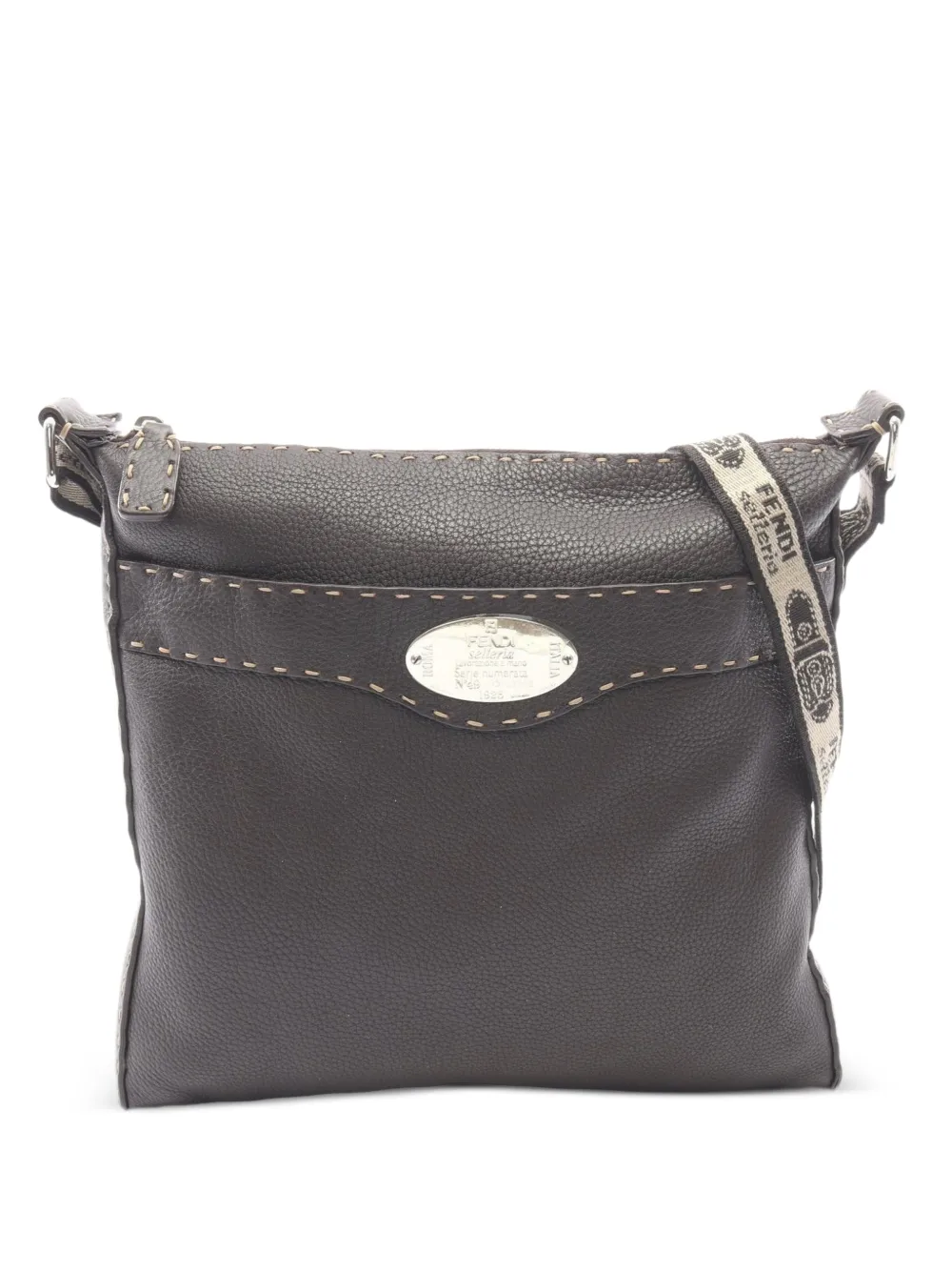 Fendi Pre-Owned 2010s Selleria shoulder bag - Marrone