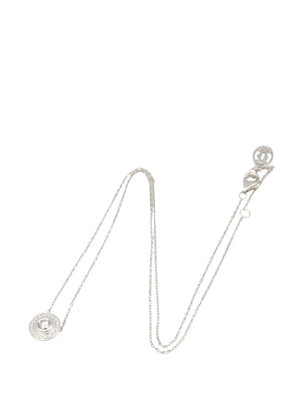 Cartier 2010s D´Amour diamond necklace - Argento