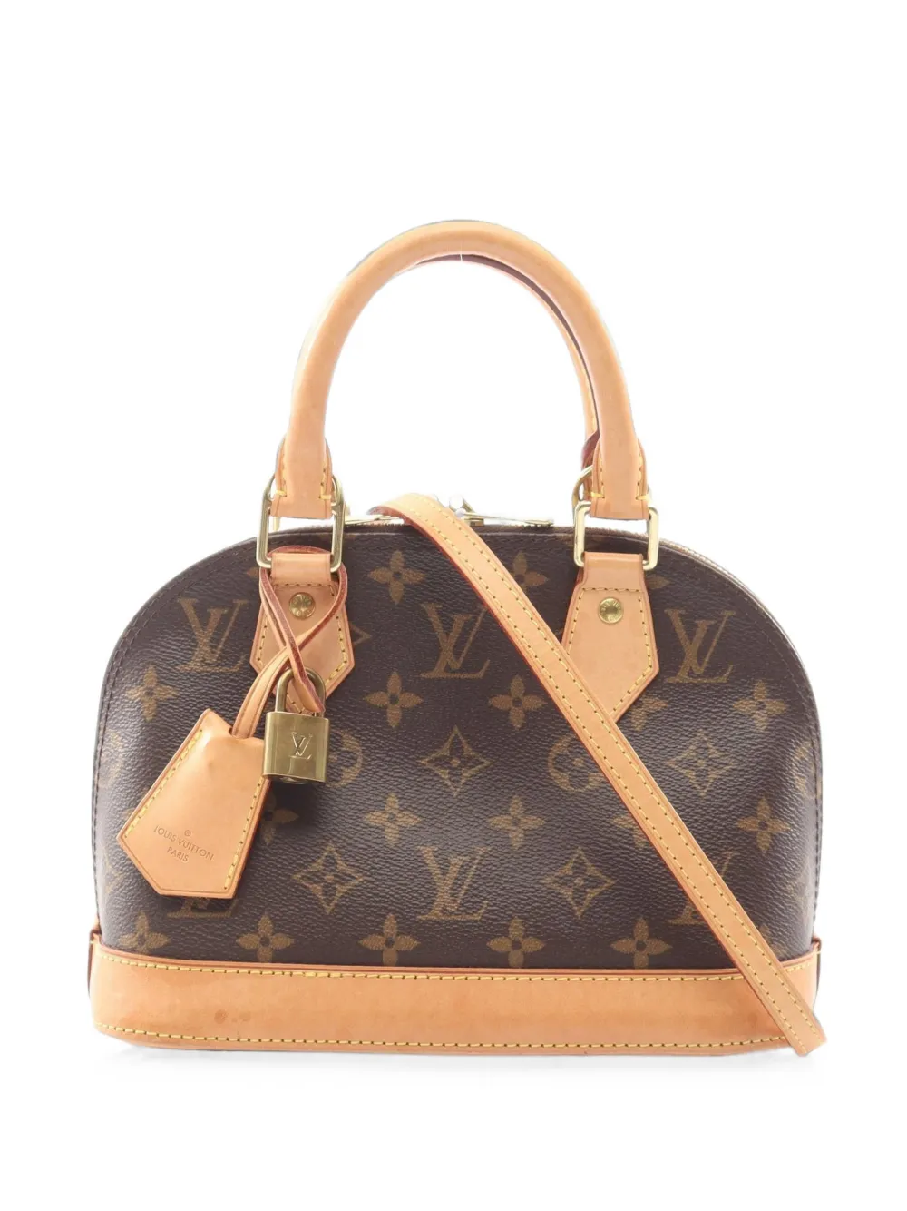 Louis Vuitton Pre-Owned 2020 BB Alma Monogram canvas tote bag - Braun