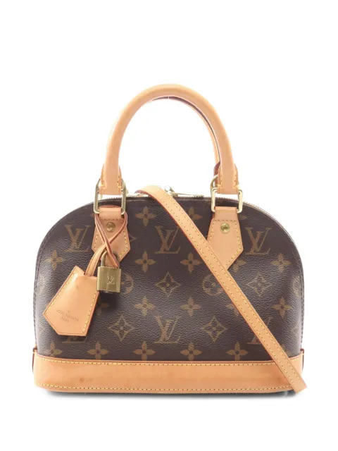 Louis Vuitton Pre-Owned 2020 BB Alma Monogram canvas tote bag