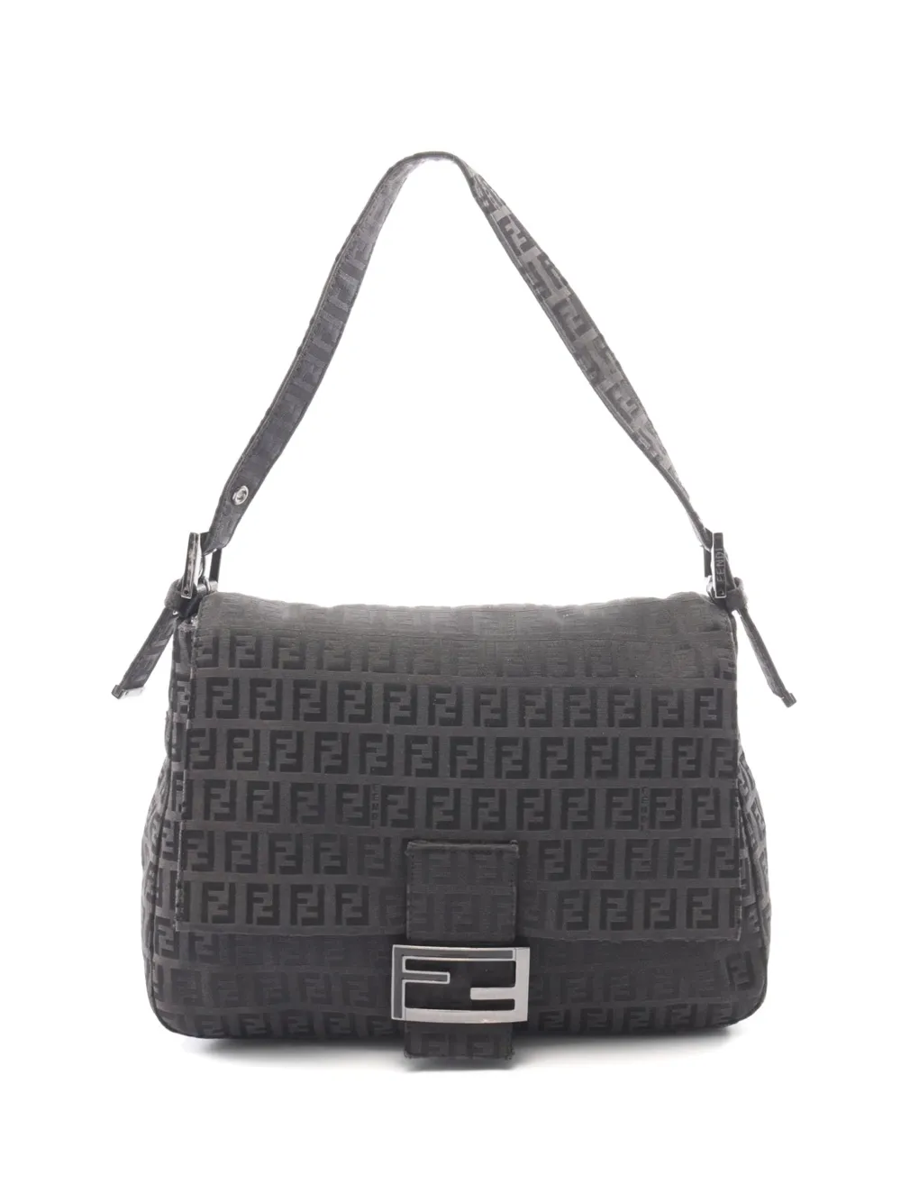 Fendi Pre-Owned 2000s Zucchino Mamma Baguette shoulder bag - Grau