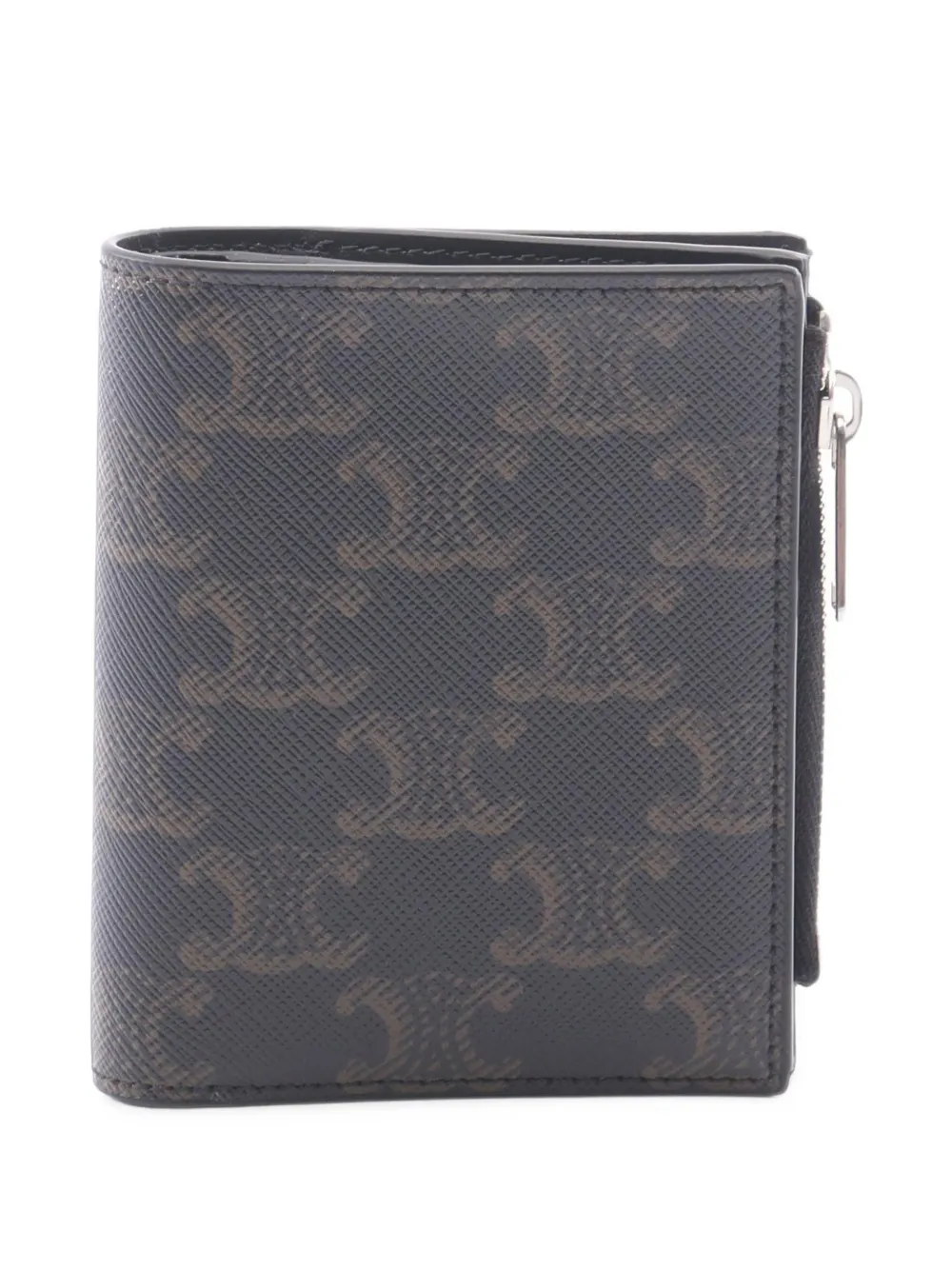 Celine Pre-Owned 트리옹프 2단 지갑 | 블랙 | Image 1