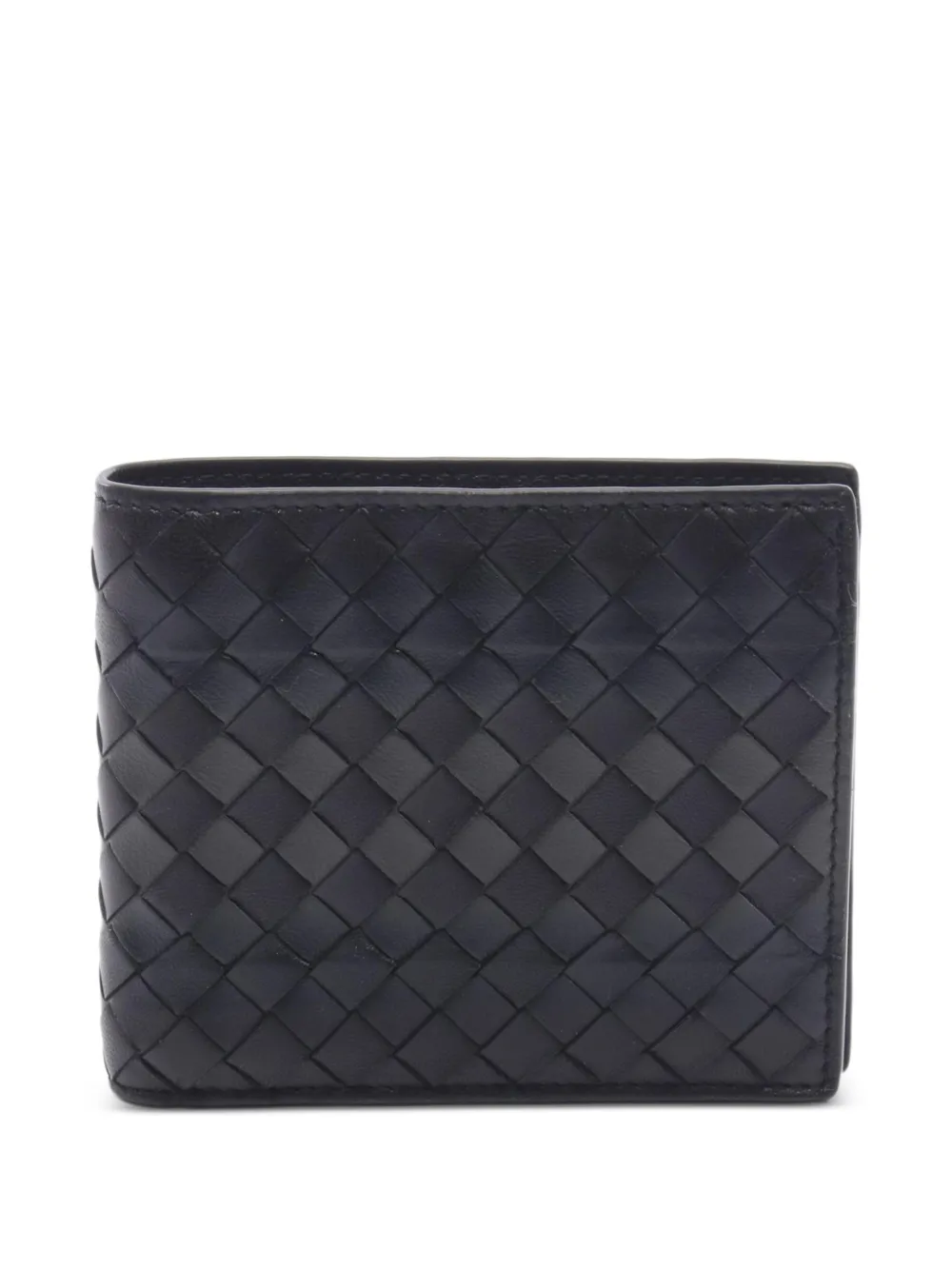 Bottega Veneta Pre-Owned 2010s Intrecciato bi-fold wallet - Nero
