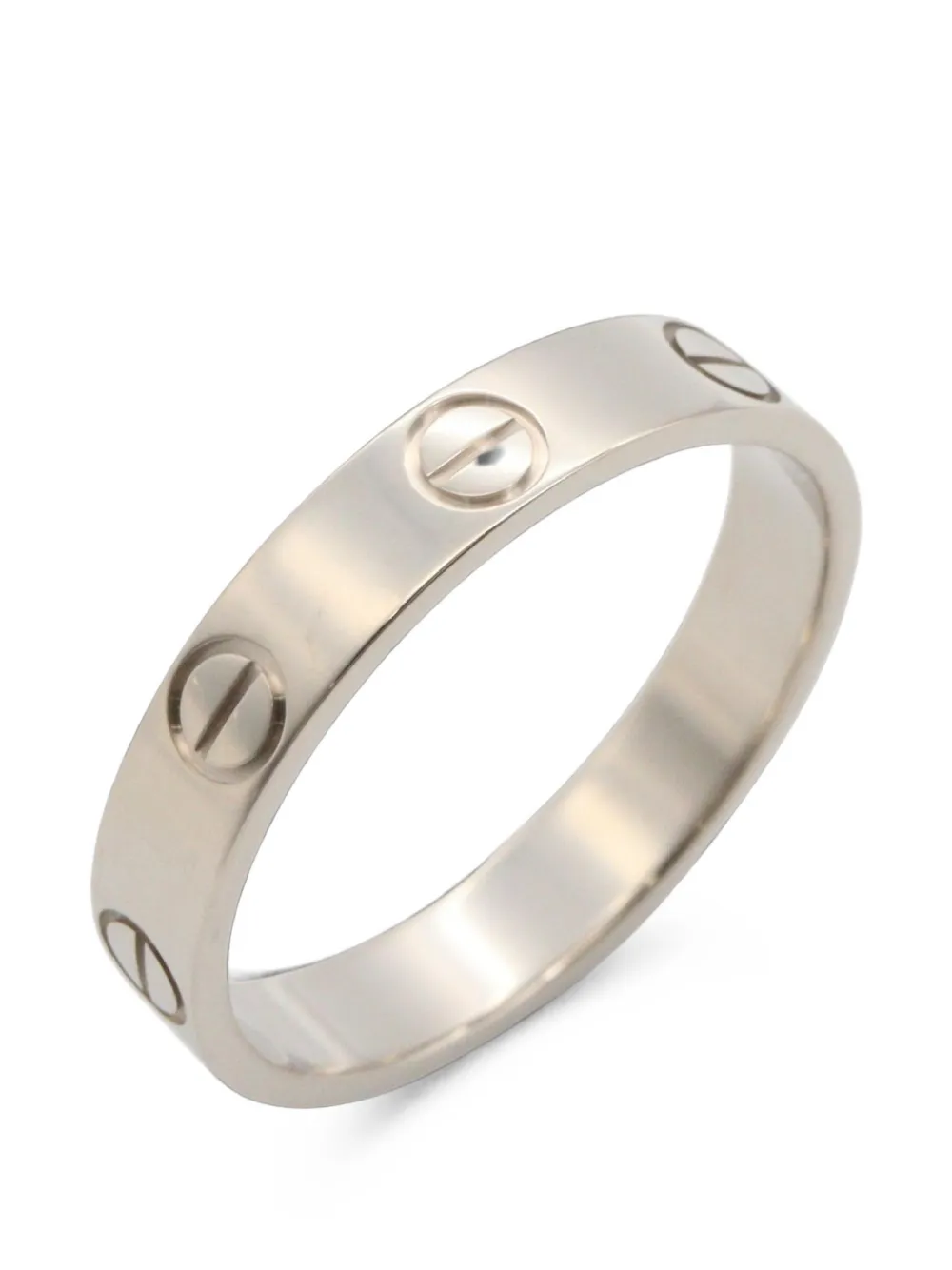 Cartier 2010s mini Love ring - Silber