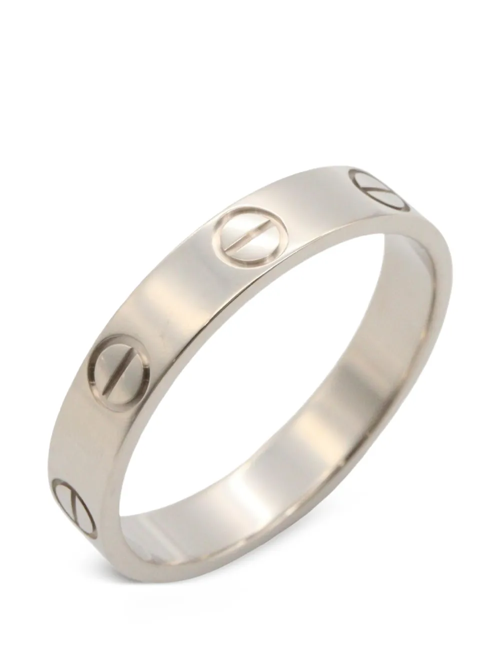Cartier 2010s mini Love ring - Silber