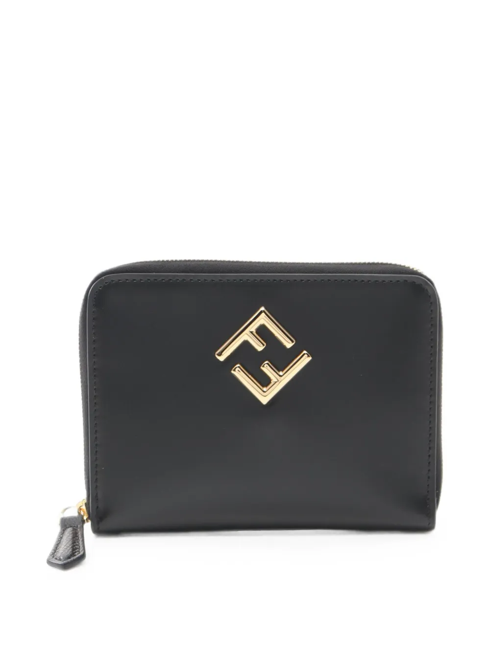 Fendi Pre-Owned 2020s FF Diamond zip-around wallet - Schwarz