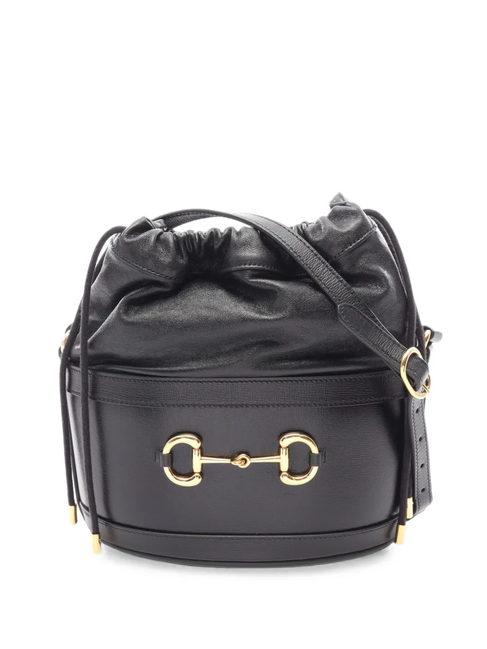 Gucci Pre-Owned 2010s Horsebit bucket bag - Nero