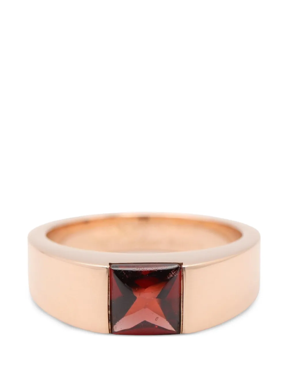 Cartier 2010s Tank Mars garnet ring - Rosa