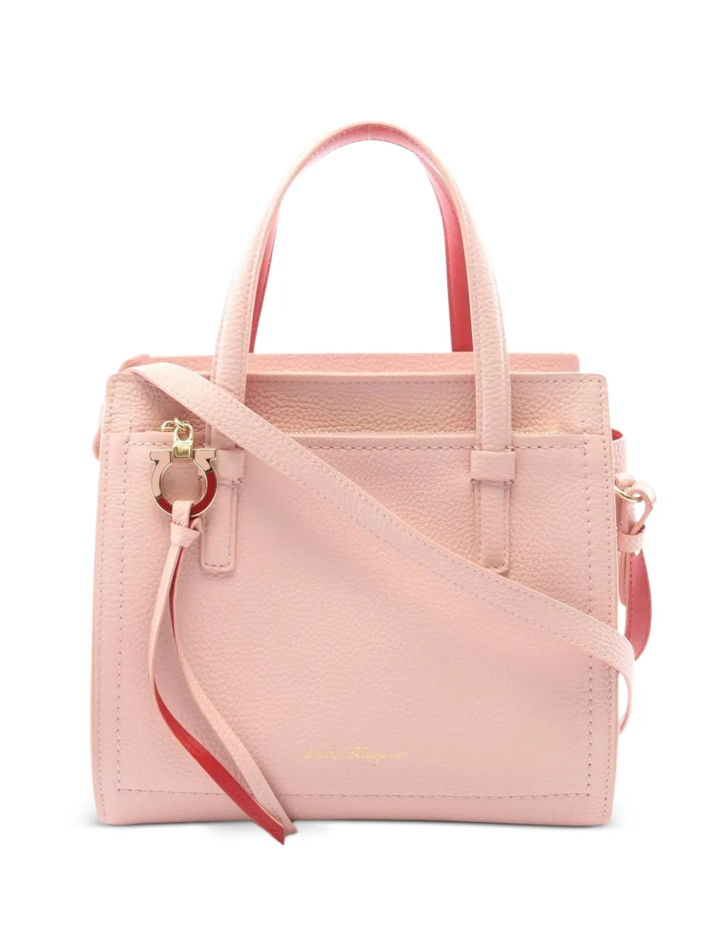 Ferragamo Pre-Owned 2010s Amy Gancini satchel bag - Rosa