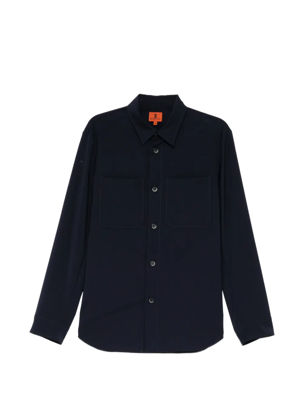 Barena chest pouch pocket shirt