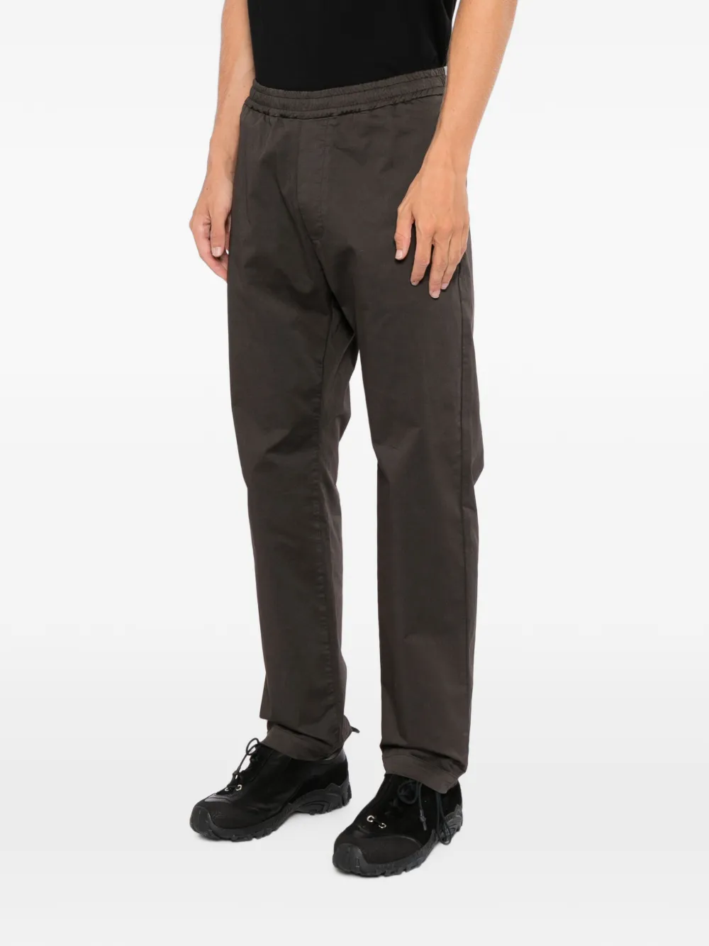 Barena Broek met elastische tailleband Bruin