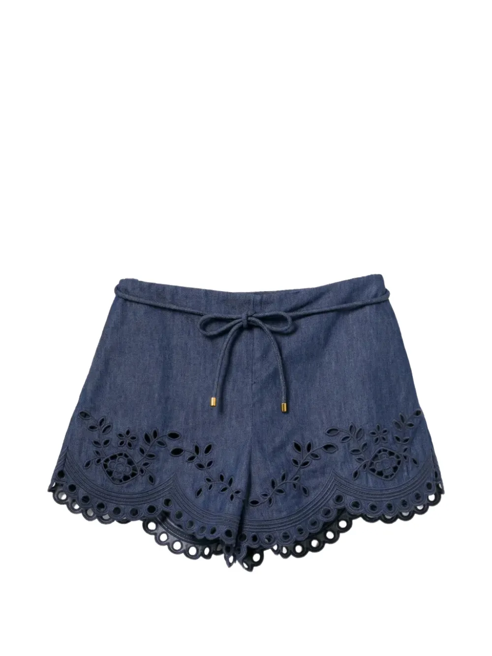 ZIMMERMANN Mahon broderie denim shorts · 3