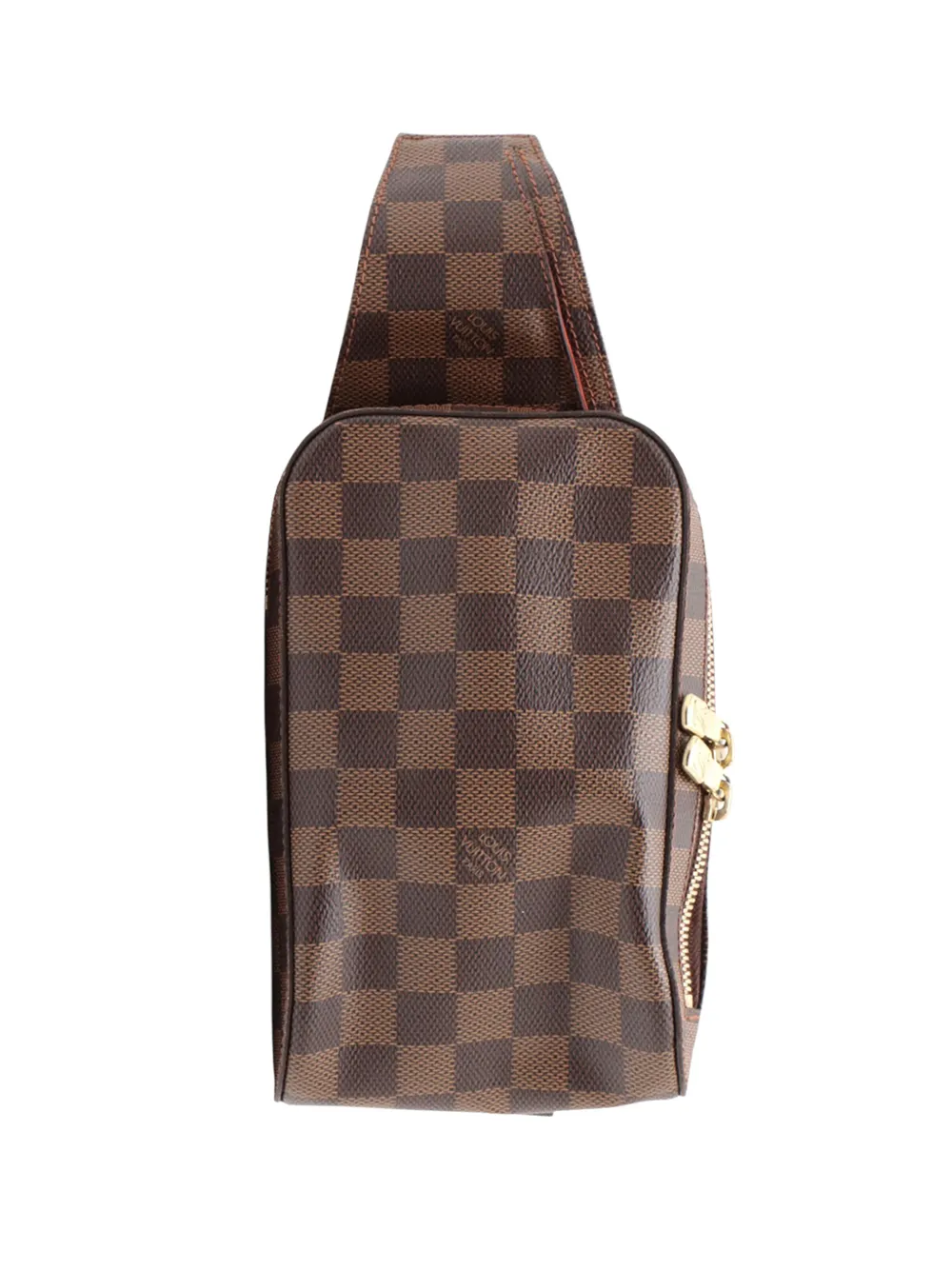 Louis Vuitton Pre-Owned 2005 Damier Ebene Geronimos crossbody bag - Marrone
