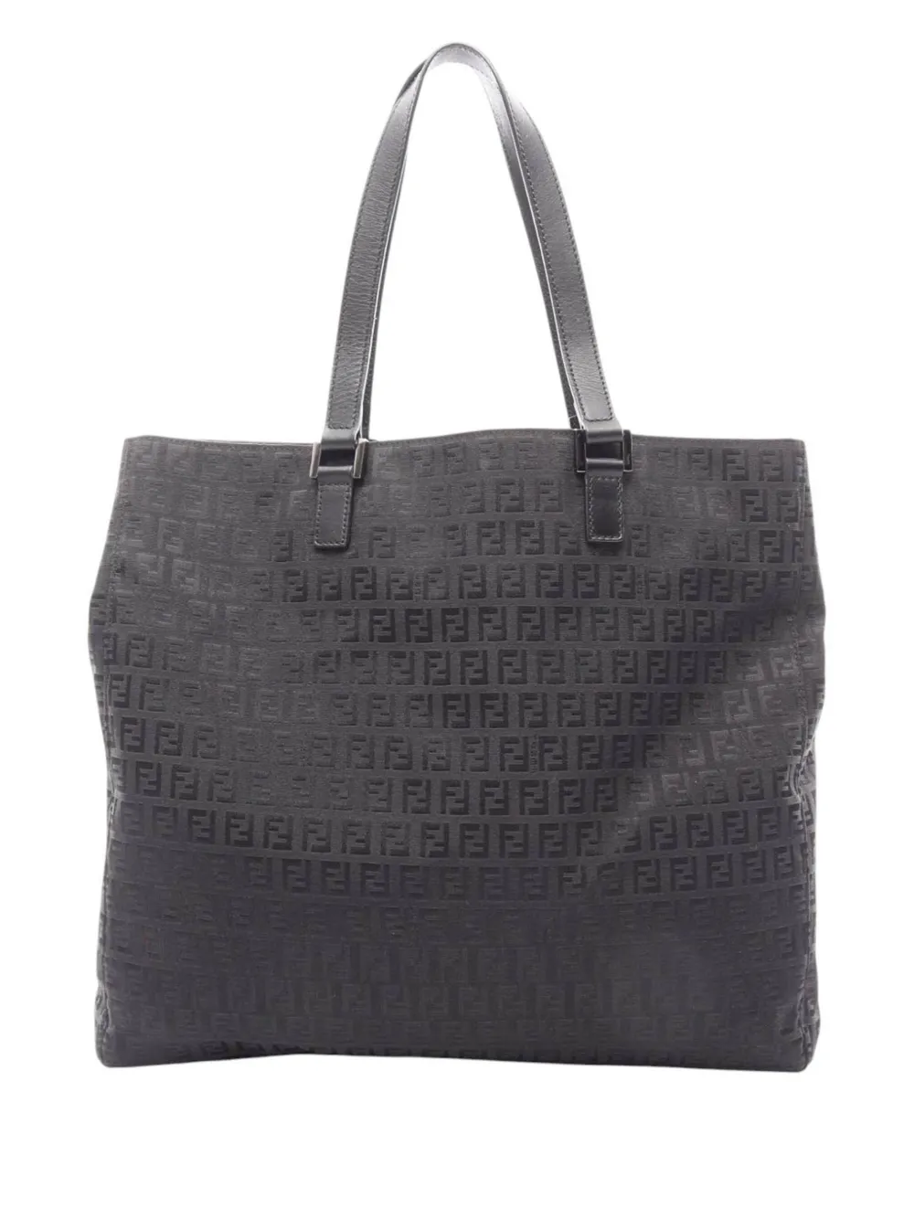 Fendi Pre-Owned 2000-2010 Zucchino Canvas tote bag - Nero