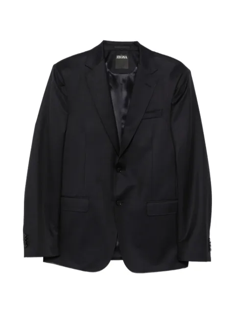 Zegna single-breasted wool suit