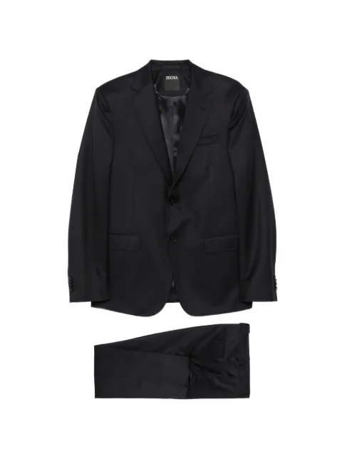 Zegna single-breasted wool suit