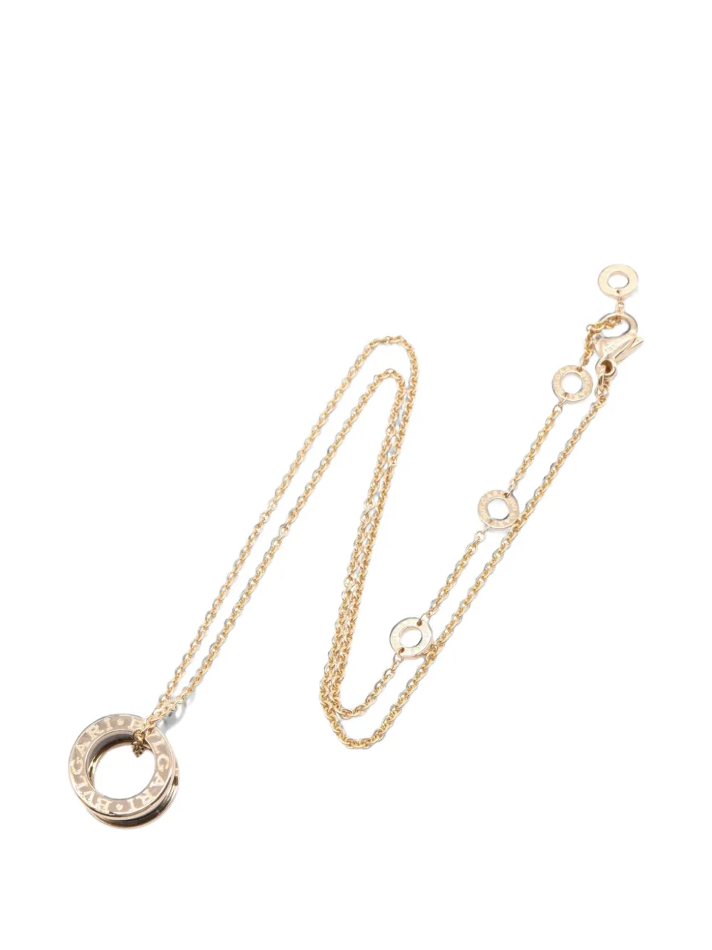 Bvlgari Pre-Owned 2010s B-zero1 ceramic necklace - Rosa