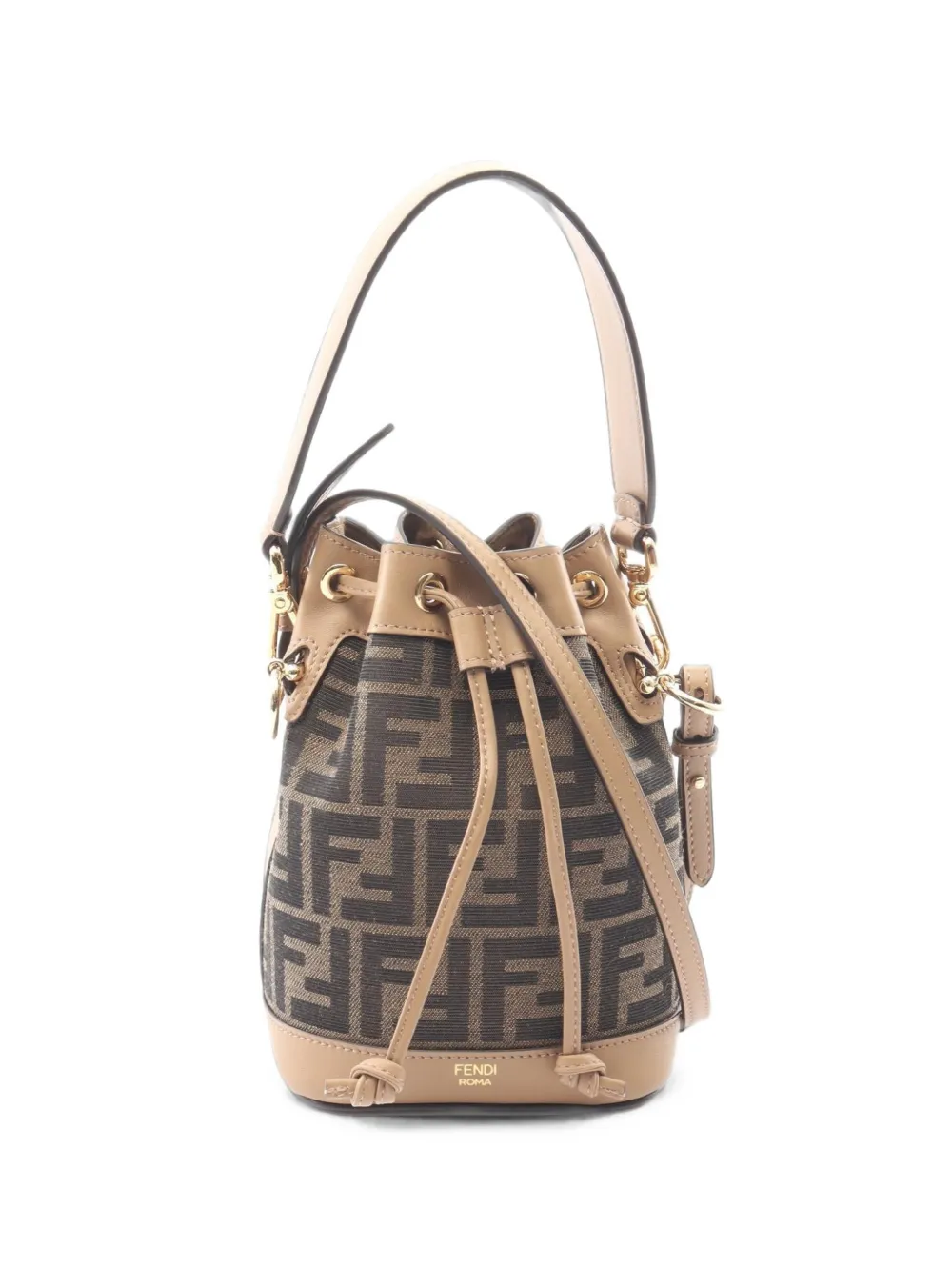 Fendi Pre-Owned 2020s mini Mon Tresor tote bag - Nude
