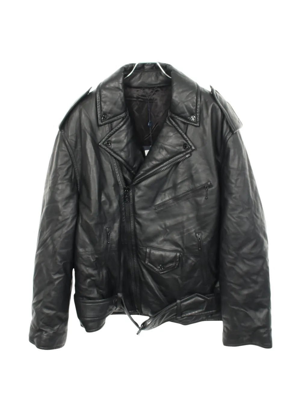 Louis Vuitton Pre-Owned 2010s double riders jacket - Nero