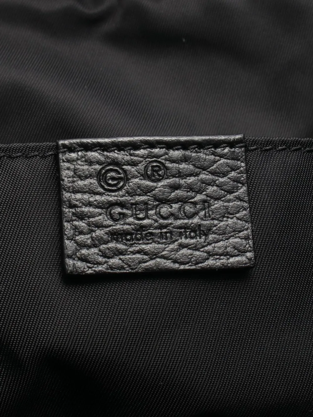 Pre-owned Gucci 2010s Gg Backpack In Black