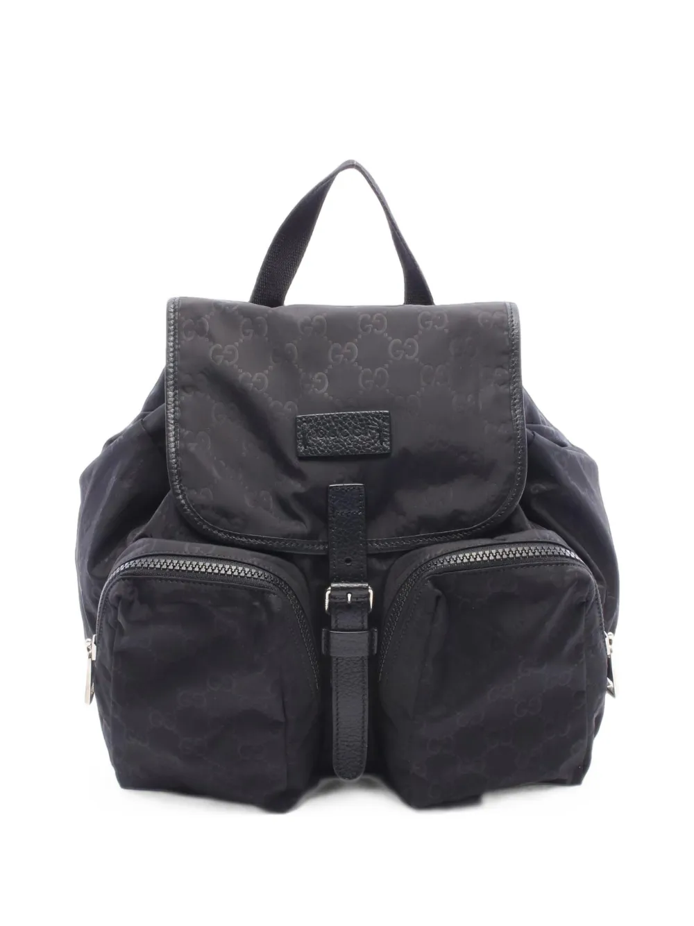 Gucci Pre-Owned 2010s GG backpack - Nero