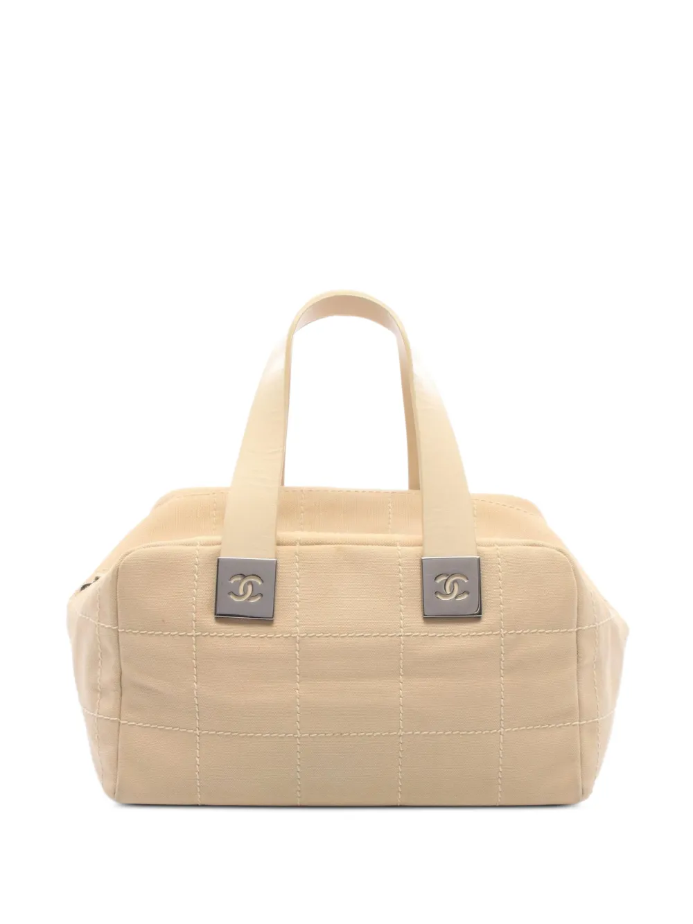 CHANEL Pre-Owned 2003-2004 Chocolate Bar satchel bag - Toni neutri
