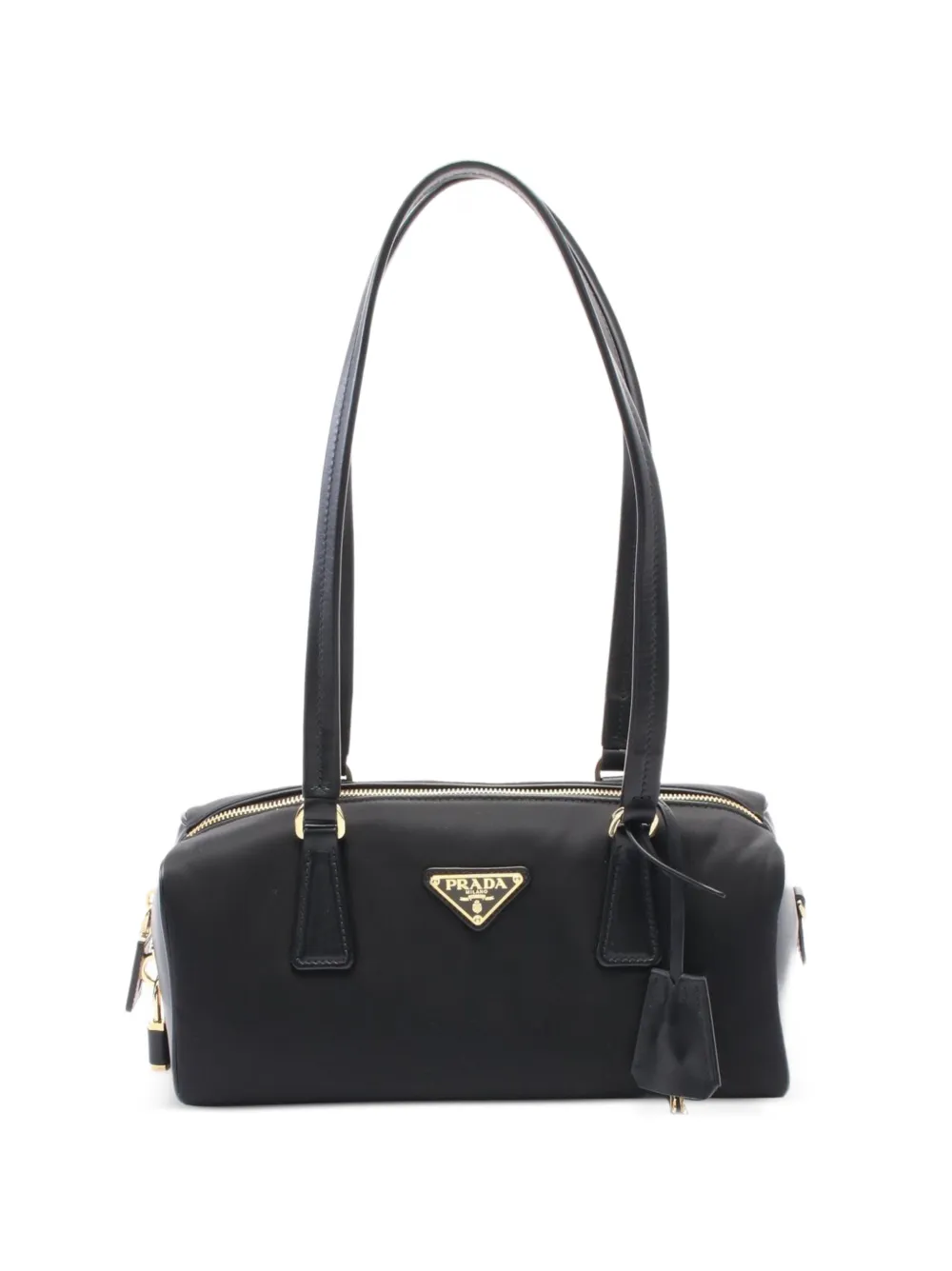 Prada Pre-Owned Borsa a spalla Re-Nylon media anni 2020 - Nero