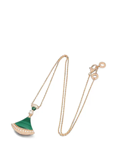 Bvlgari Pre-Owned 2010s Divas' Dream Malachite necklace