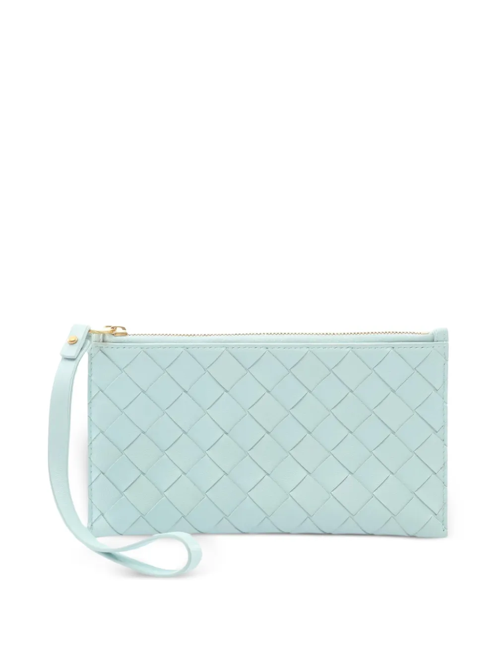 Bottega Veneta Pre-Owned 2010s Intrecciato wristlet mini bag - Blu