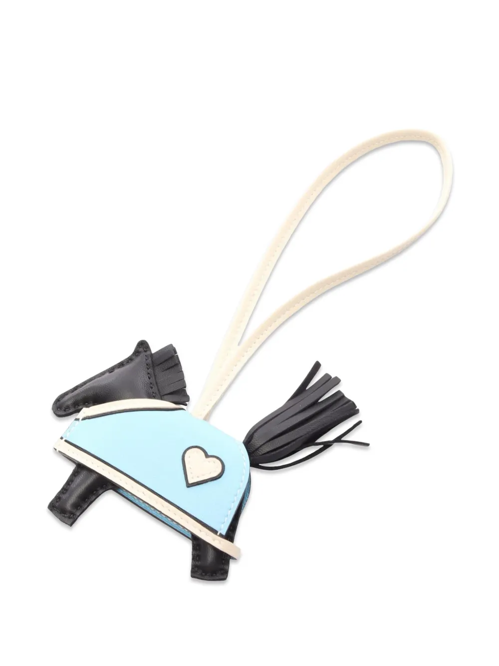 Hermès Pre-Owned PM Rodeo Loveo bag charm - Blu