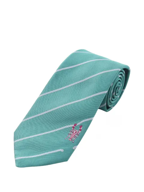 Hermès Pre-Owned corbata Pince Moi con langosta estampada 2020