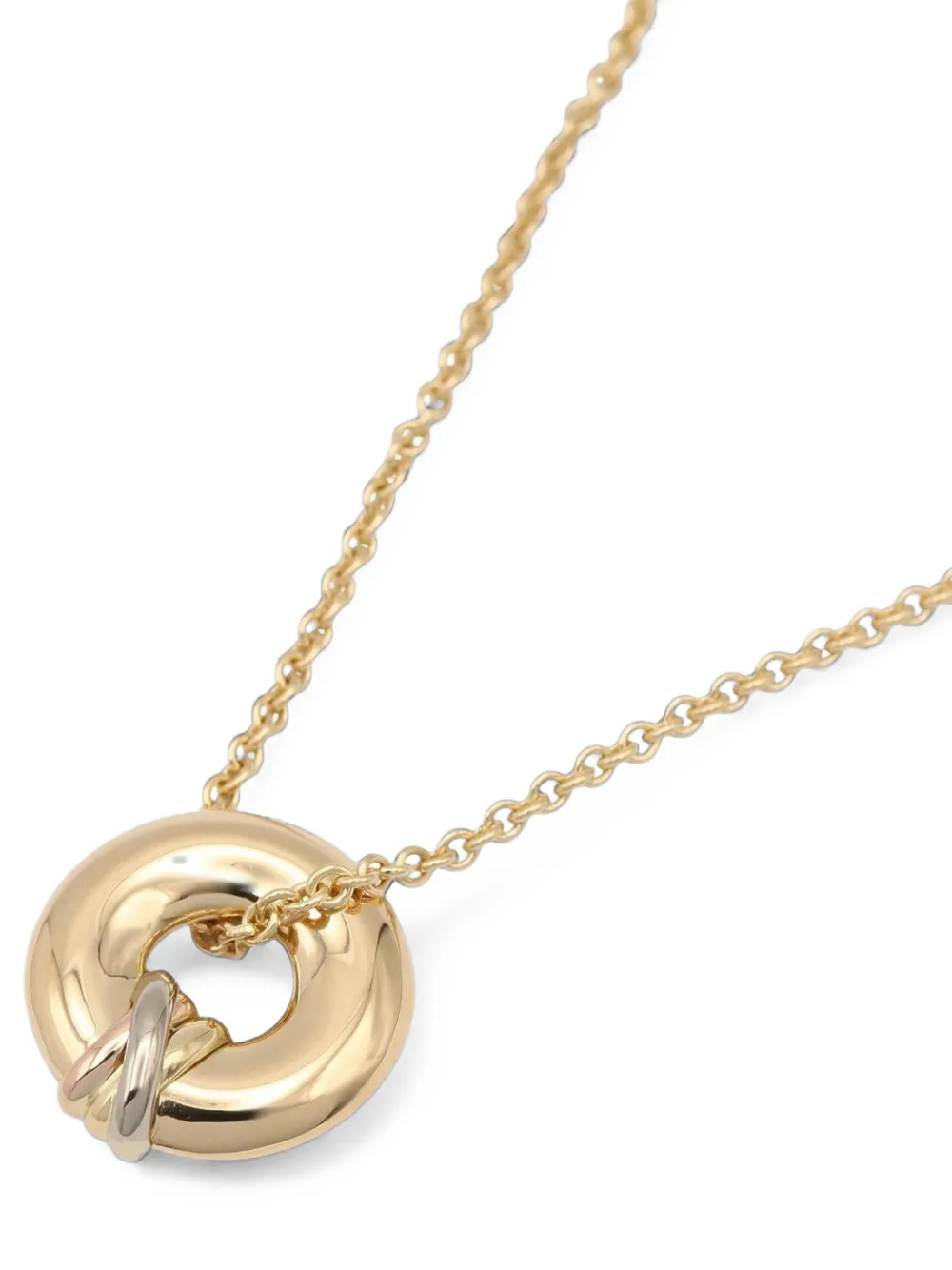 CARTIER Pre-owned 2010s Trinity Thread Necklace In 金色