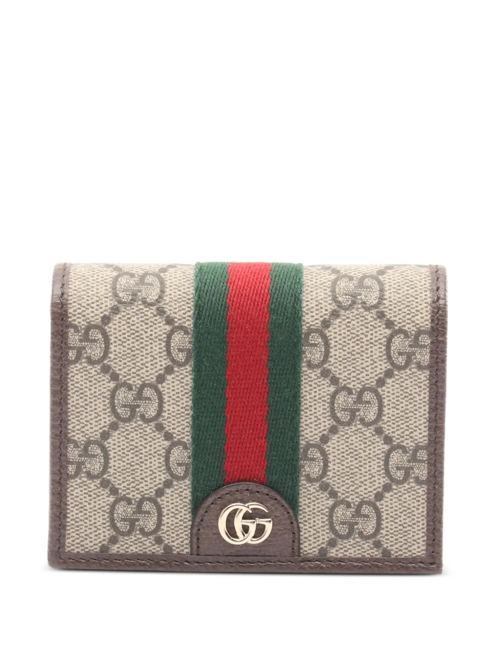 Gucci Pre-Owned Ophidia GG Supreme bi-fold wallet - Toni neutri