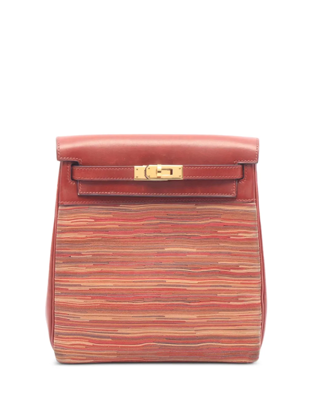Hermès Pre-Owned 2000 PM Kelly Ad Vibrato backpack - Marrone