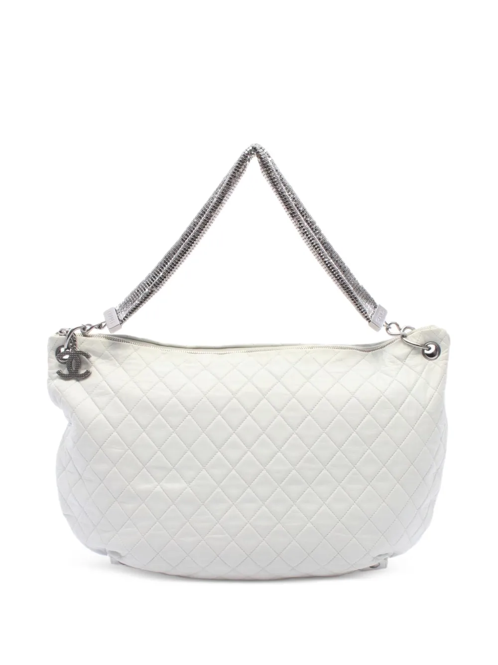 CHANEL Pre-Owned 2008-2009 Matelassé tote bag - Toni neutri
