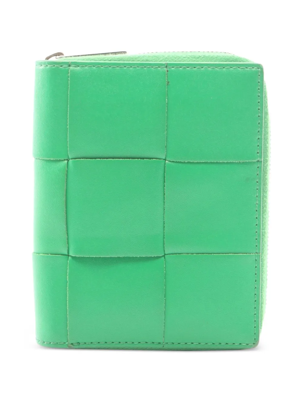 Bottega Veneta Pre-Owned 2000s Maxi Intrecciato wallet - Verde