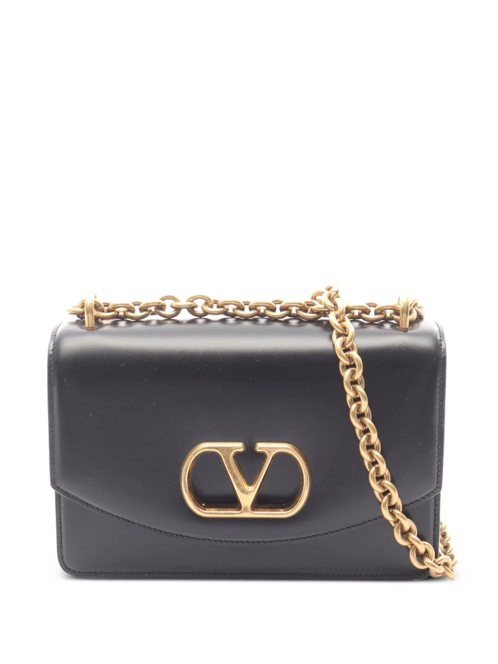 Valentino Garavani Pre-Owned Borsa a spalla con catena anni 2020 - Nero