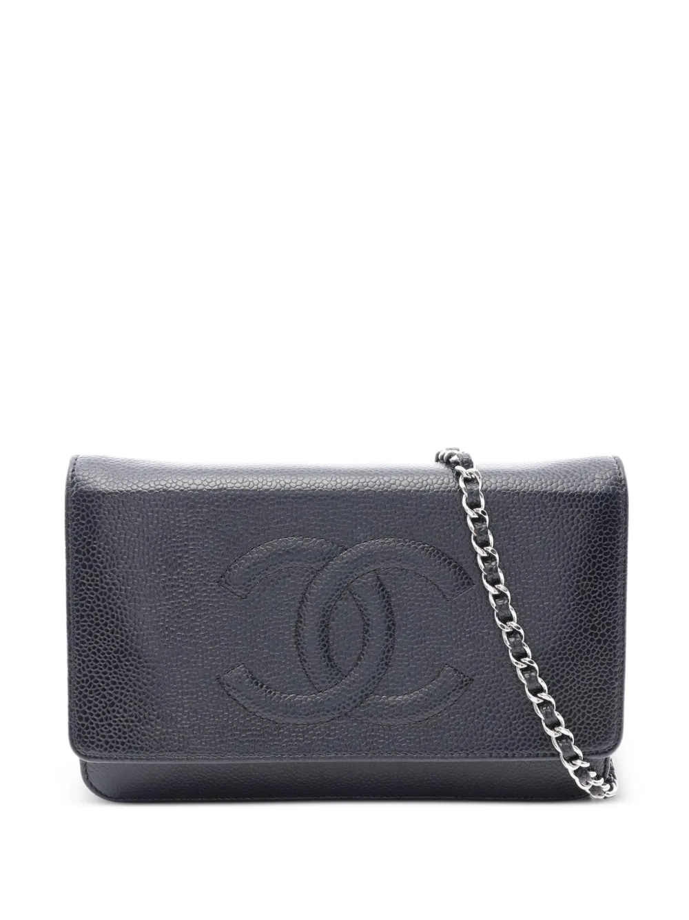 【クリスタルシーン】CHANELキャビアスキン　ブラック×シルバー 楽天市場】chanel シルバー バッグ キャビアスキンの通販