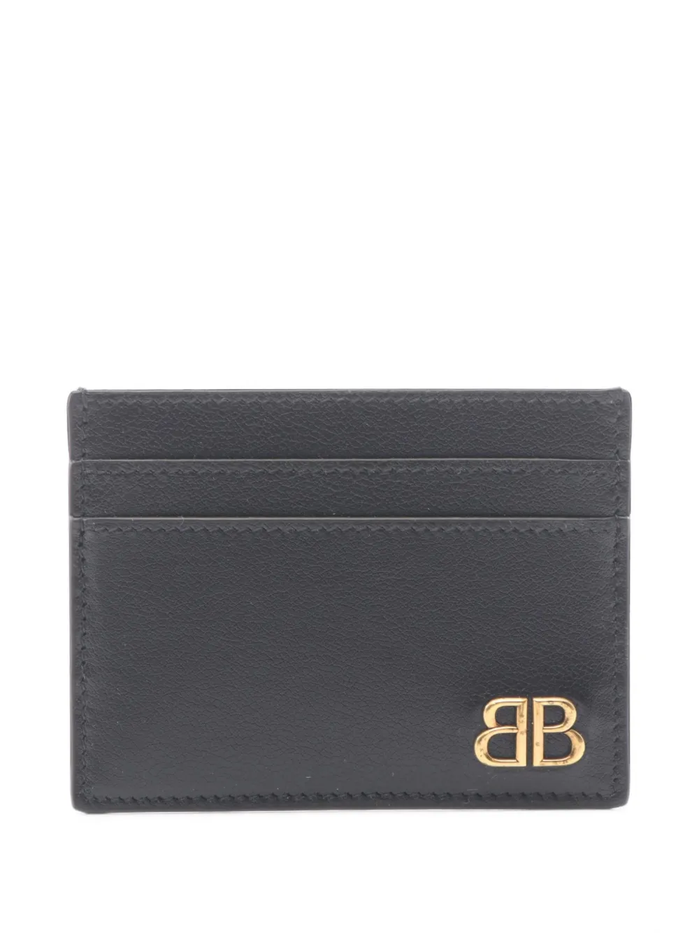 Balenciaga Pre-Owned 2020s Monaco BB card case - Schwarz