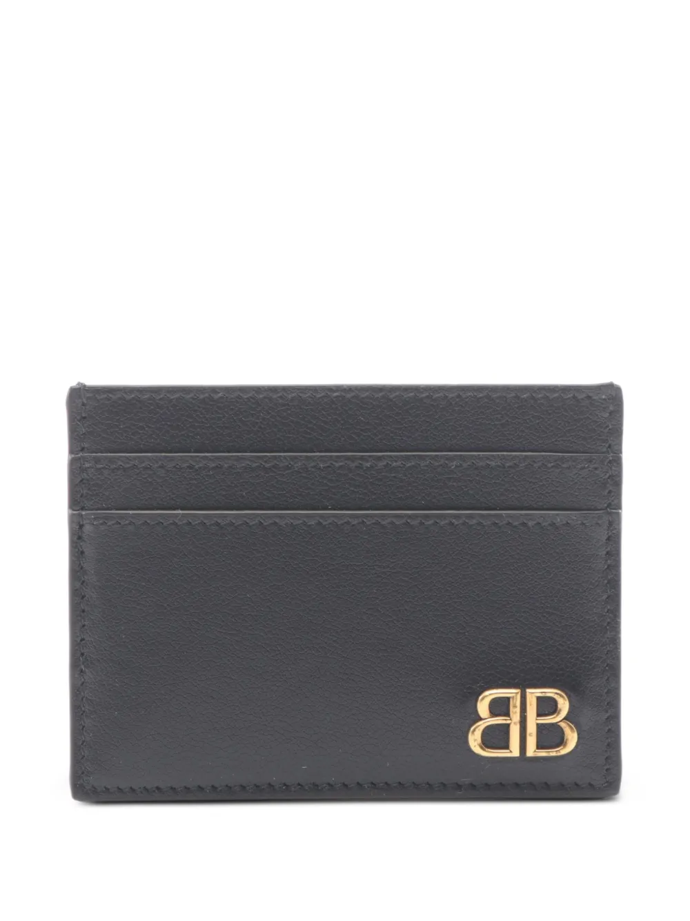 Balenciaga Pre-Owned 2020s Monaco BB card case - Nero