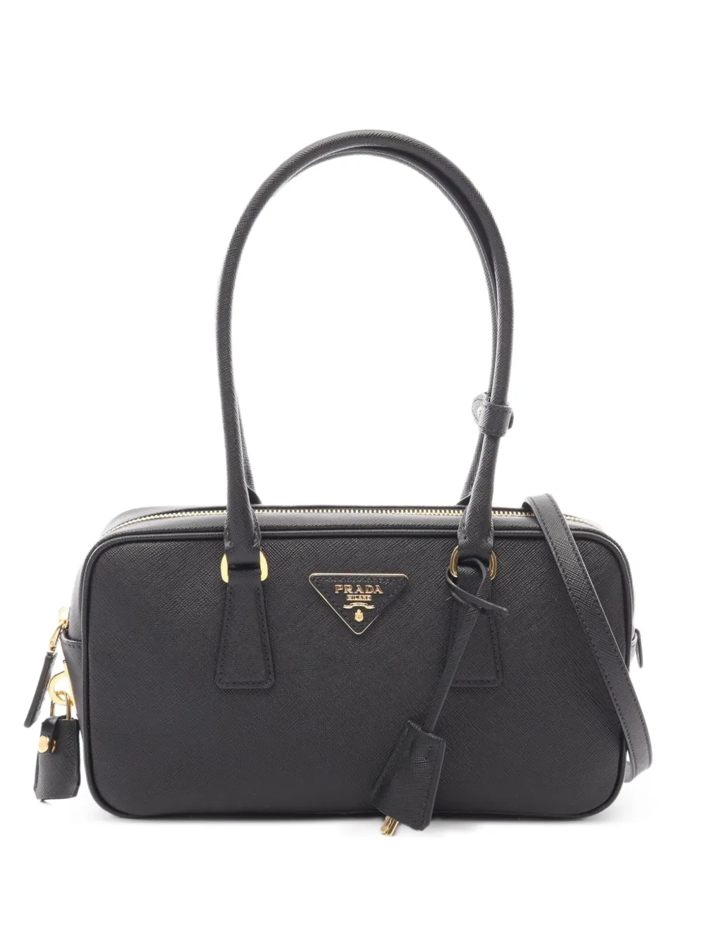 Prada Pre-Owned 2020s Saffiano Lux handbag - Nero